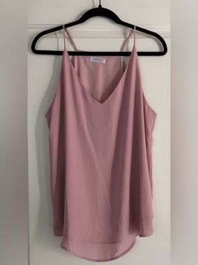 Evera B Blush Pink V-Neck Camisole